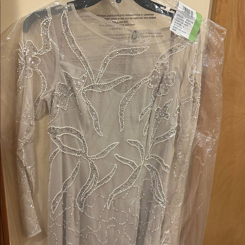 Elegant Biscotti Evening Gown size 8 NWT - Picture 5 of 7